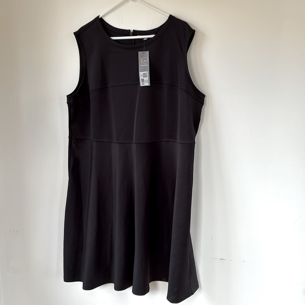 NWT Elegant Black Sleeveless Dress